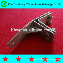 Straight clamp immobility clamp for ADSS cable